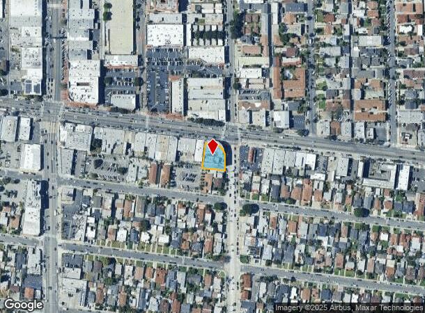  7209 Seville Ave, Huntington Park, CA Parcel Map