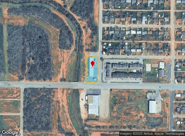  5502 S 7Th St, Abilene, TX Parcel Map