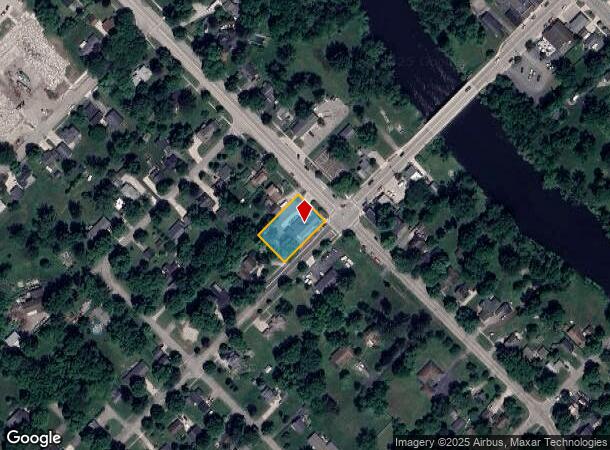  109 W Jefferson St, Dimondale, MI Parcel Map