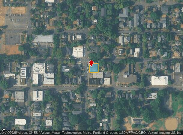  1600 Se Morrison St, Portland, OR Parcel Map
