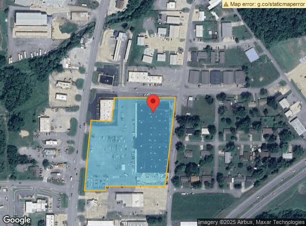  1741 S Muskogee Ave, Tahlequah, OK Parcel Map