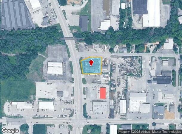 403 Spring St, New Castle, IN Parcel Map