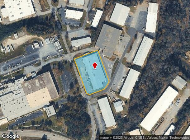 1649 S Batesville Rd, Greer, SC Parcel Map