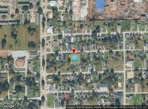  7930 Ritz St, Houston, TX Parcel Map