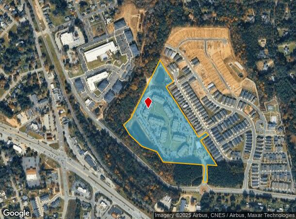  56 Bent Branch Loop, Clayton, NC Parcel Map