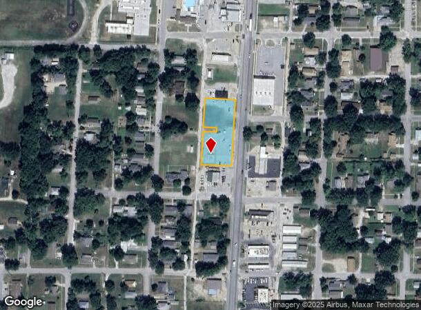 1709 Military Ave, Baxter Springs, KS Parcel Map