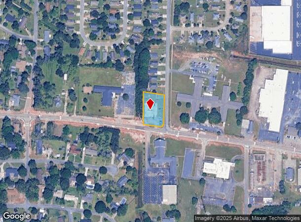  1701 Elberta Rd, Warner Robins, GA Parcel Map