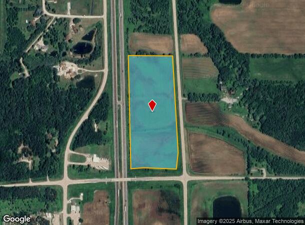 E Frontage Rd, WI Parcel Map