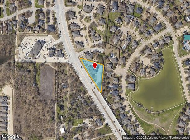  3541 Teasley Ln, Denton, TX Parcel Map