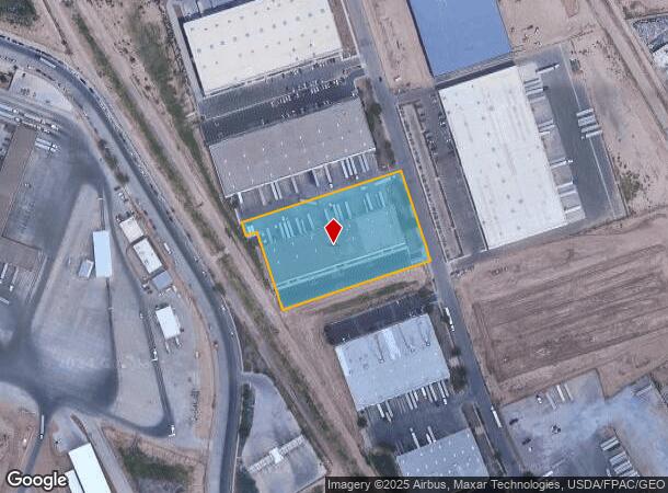  9580 Joe Rodriguez, El Paso, TX Parcel Map