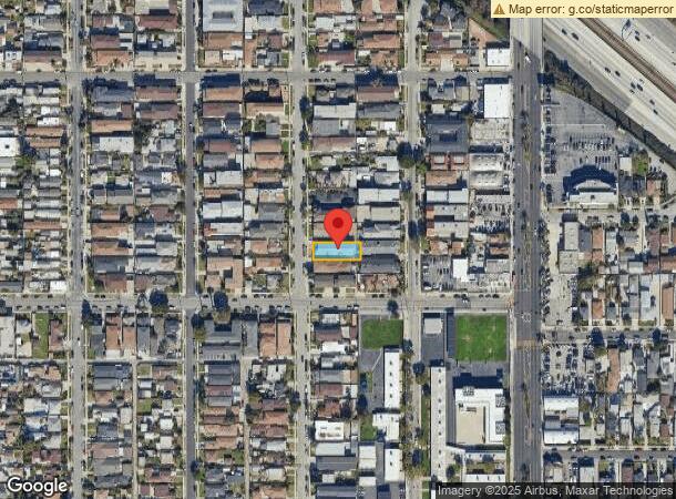  11716 Oxford Ave, Hawthorne, CA Parcel Map