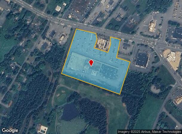  406 E Main St, Louisa, VA Parcel Map