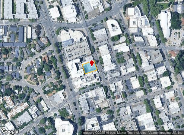 1525 Locust St, Walnut Creek, CA Parcel Map