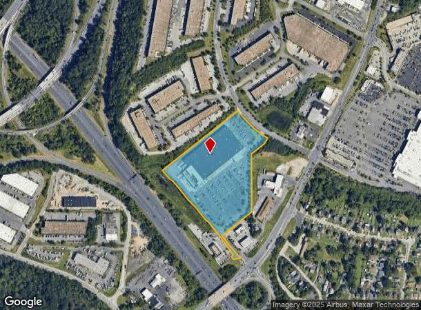 3750 Commerce Dr, Halethorpe, MD Parcel Map