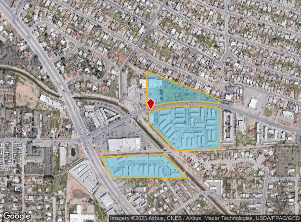  600 N Carolina Dr, El Paso, TX Parcel Map