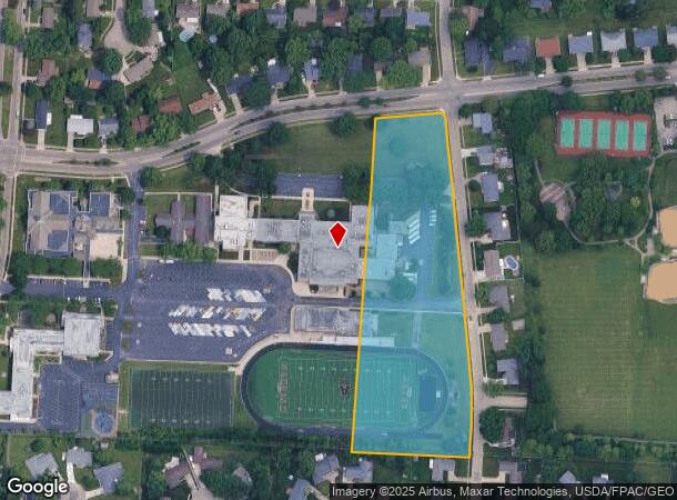  940 E David Rd, Dayton, OH Parcel Map