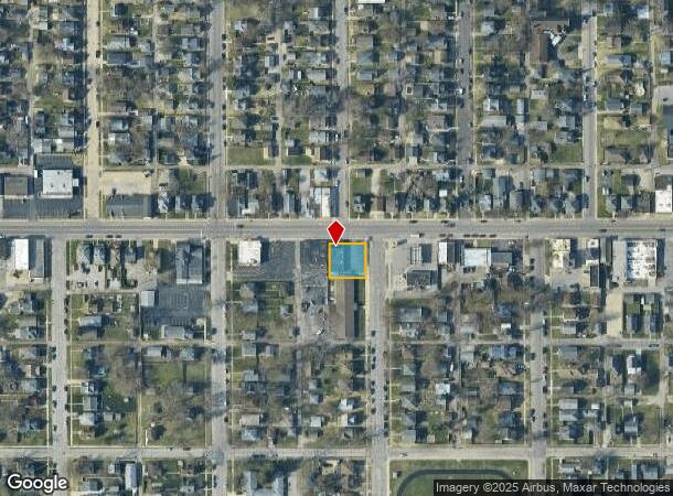  2626 Mishawaka Ave, South Bend, IN Parcel Map