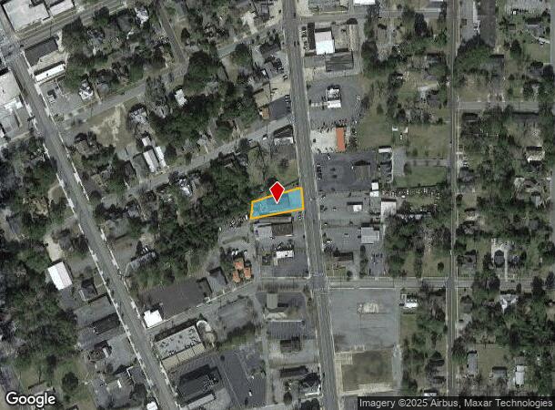  610 N Ashley St, Valdosta, GA Parcel Map