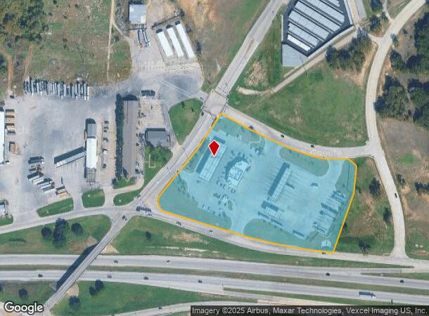 Interstate Highway 20, Weatherford, TX Parcel Map