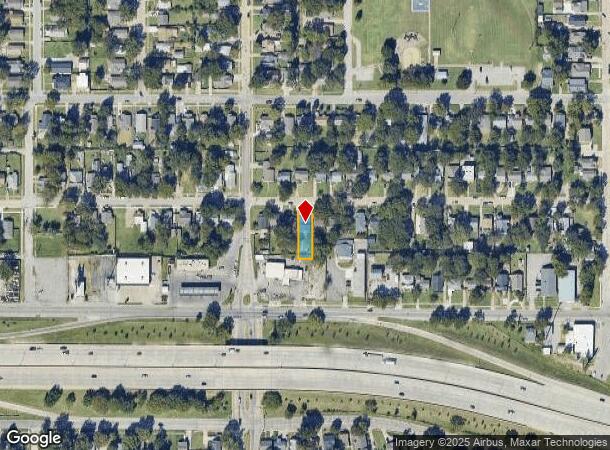 2812 E Admiral Ct, Tulsa, OK Parcel Map