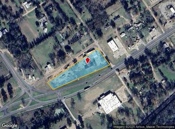  189 N 1St St, Timpson, TX Parcel Map