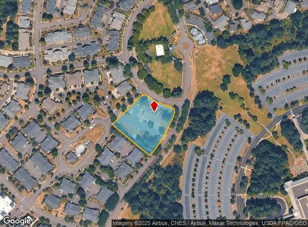 1313 Thompson Cir, Dupont, WA Parcel Map