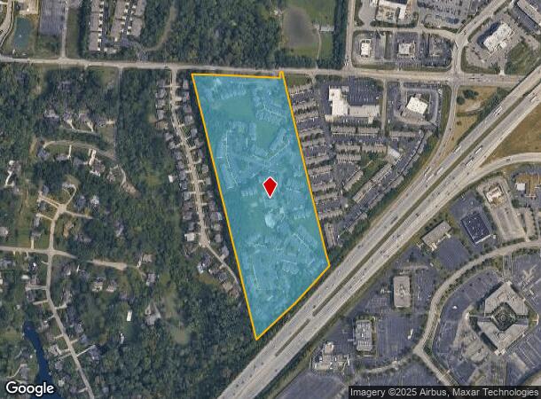 12131 Fields Ertel Rd, Cincinnati, OH Parcel Map