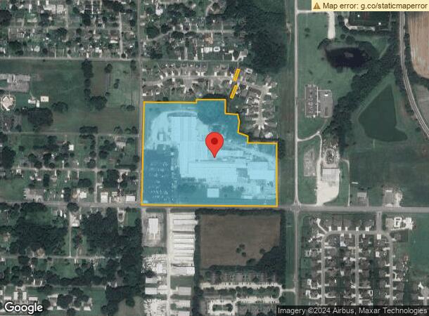  1401 E 6Th St, Tuscumbia, AL Parcel Map