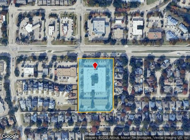 1221 W Campbell Rd, Richardson, TX Parcel Map
