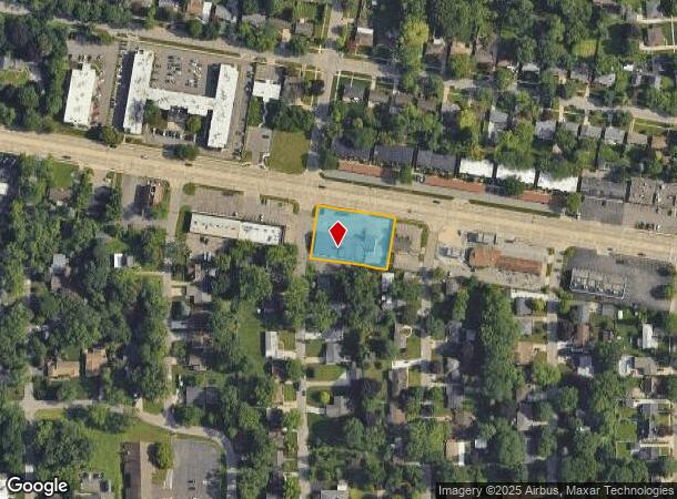1733 Washtenaw Rd, Ypsilanti, MI Parcel Map