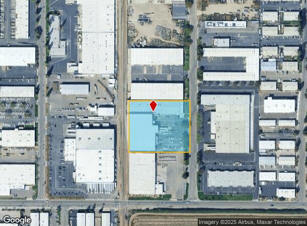 2555 N Argyle Ave, Fresno, CA Parcel Map