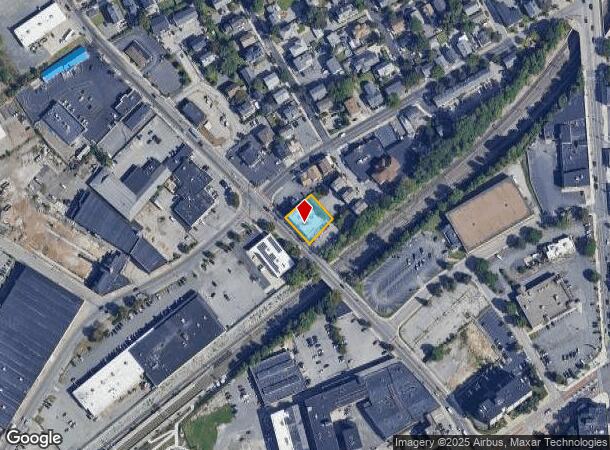 185 Dexter St, Pawtucket, RI Parcel Map