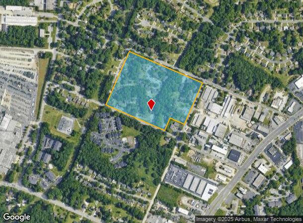  4214 Bernau Ave, Greensboro, NC Parcel Map