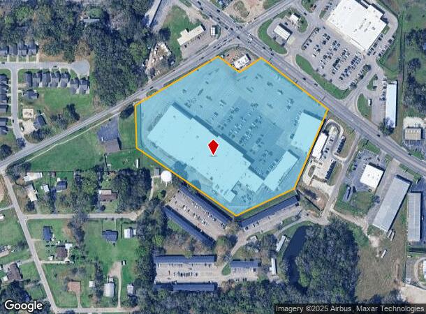  7351 Theodore Dawes Rd, Theodore, AL Parcel Map