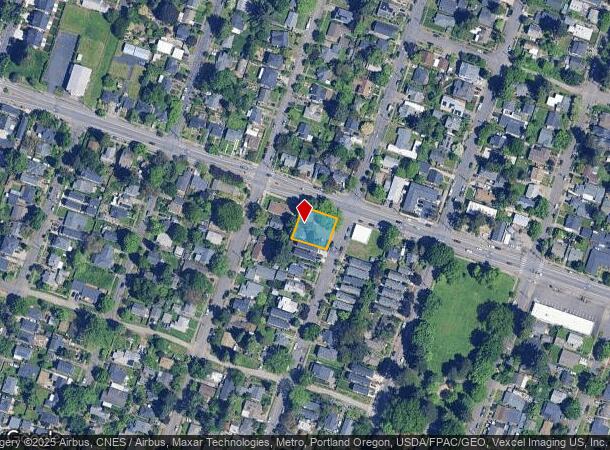  9481 N Buchanan Ave, Portland, OR Parcel Map