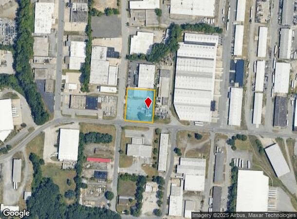 1805 Sullivan St, Greensboro, NC Parcel Map