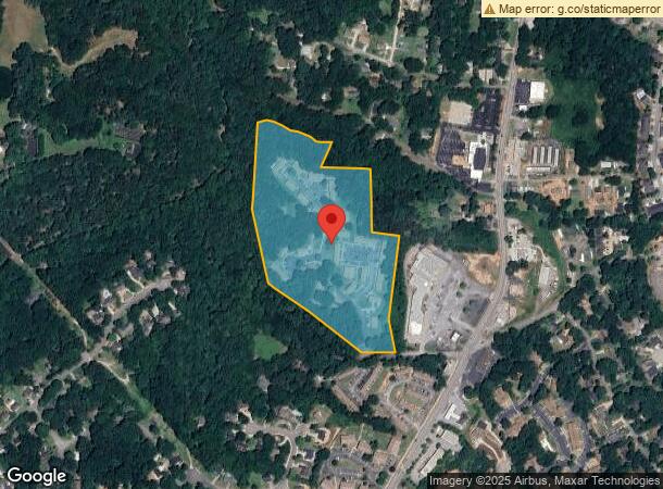  1640 Roper Hill Rd, Gainesville, GA Parcel Map