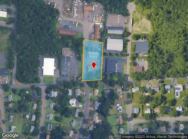 524 Burnham St, South Windsor, CT Parcel Map