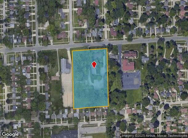  26431 W Chicago, Redford, MI Parcel Map