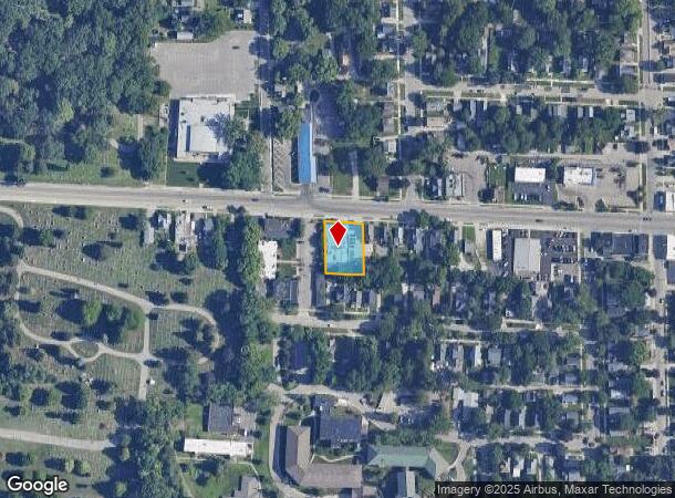  1314 Leonard St Nw, Grand Rapids, MI Parcel Map
