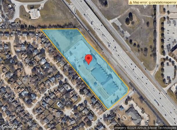  3600 Meadowview Dr, Corinth, TX Parcel Map