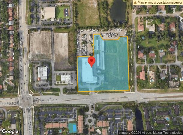  9881 Sheridan St, Hollywood, FL Parcel Map