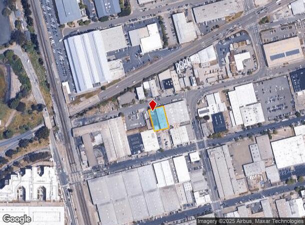 746 Folger Ave, Berkeley, CA Parcel Map