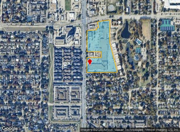 101 S Coit Rd, Richardson, TX Parcel Map