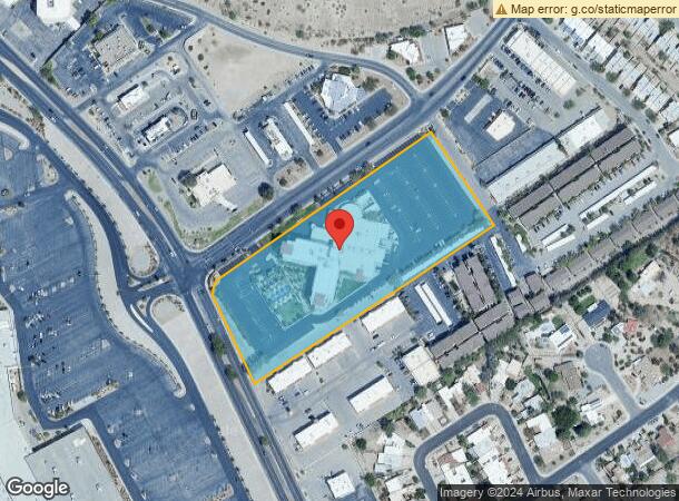  705 S Telshor Blvd, Las Cruces, NM Parcel Map