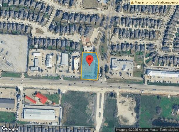 26787 E University Dr, Aubrey, TX Parcel Map