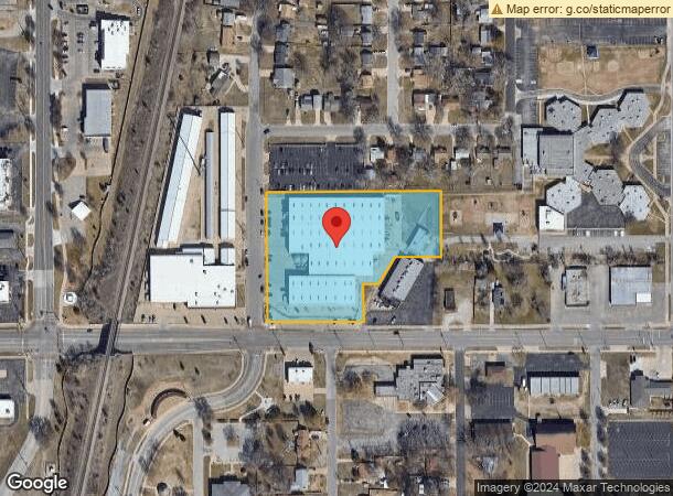  128 N Baughman Ave, Haysville, KS Parcel Map