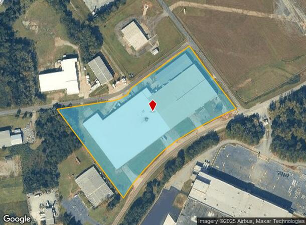 2501 Weaver Rd, Macon, GA Parcel Map