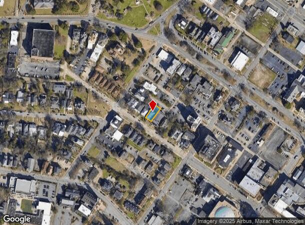  859 Cherry St, Macon, GA Parcel Map
