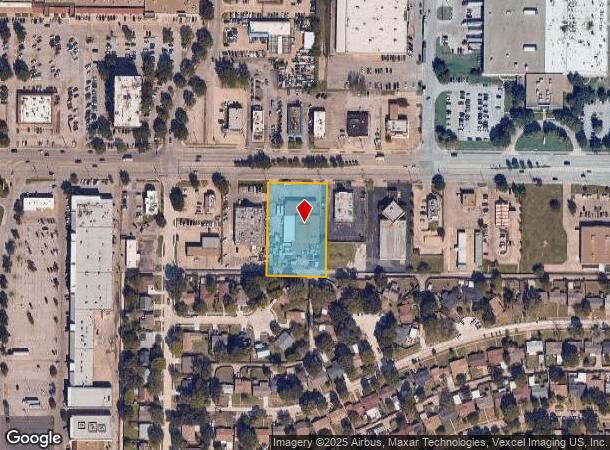 2008 E Belt Line Rd, Carrollton, TX Parcel Map